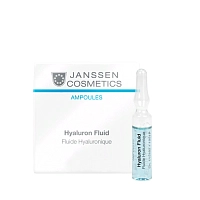 JANSSEN COSMETICS Сыворотка ультраувлажняющая с гиалуроновой кислотой / Hyaluron Fluid AMPOULES 1*2 мл, фото 1