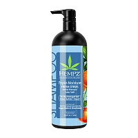 Шампунь тройное увлажнение / Triple Moisture Moisture-Rich Daily Herbal Replenishing Shampoo 1000 мл, HEMPZ