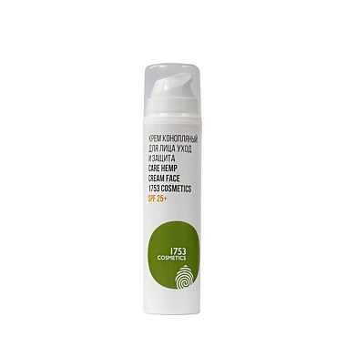 1753 COSMETICS Крем для лица уход и защита SPF25 / Care Hemp Cream Face 1753 cosmetics 50 мл