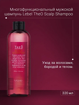 LEBEL Шампунь для волос, для мужчин / THEO SCALP SHAMPOO 320 мл