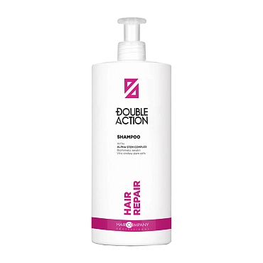 HAIR COMPANY Шампунь восстанавливающий / Hair Repair Shampoo DOUBLE ACTION 1000 мл