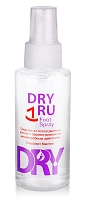 DRY RU Средство от потоотделения с пролонгированным антимикробным действием для ног / Foot Spray 100 мл, фото 2