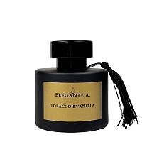 Диффузор для ароматизации помещений, Табак и Ваниль / ELEGANTE A Tobacco & Vanilla 100 мл, ELEGANTE A.