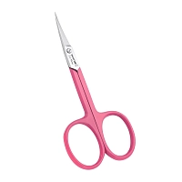 Ножницы для кутикулы классические, розовое покрытие / Le Rose, SILVER STAR