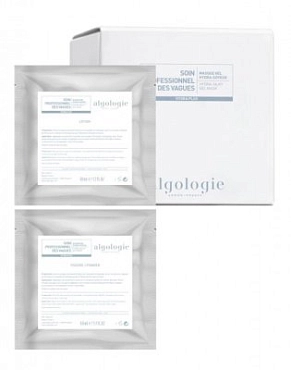 ALGOLOGIE Гель-маска увлажняющая шелковистая на 1 процедуру (маска 1 шт + 30 мл + 20 г)