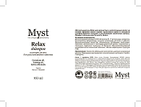 MYST Шампунь-релакс для разглаживания завитка / Relax Shampoo 950 мл, фото 2