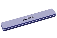 Буффер-шлифовщик 80/80, фиолетовый / Square Sanding Sponge Violet, SOLOMEYA