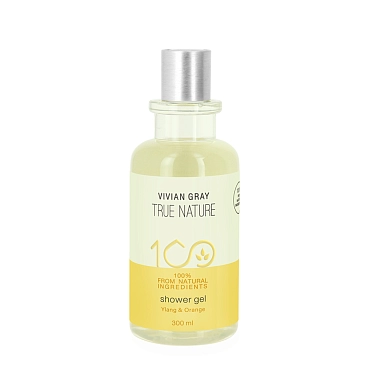 VIVIAN GRAY Гель для душа, иланг-иланг и апельсин / Vivian Gray True Nature Shower Gel Ylang & Orange 300 мл