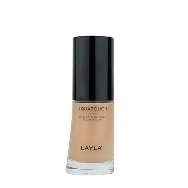 LAYLA COSMETICS Основа тональная увлажняющая, №4 / AQUATOUCH FOUNDATION 30 мл