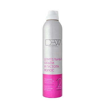 DEW PROFESSIONAL Спрей-мусс уплотняющий для объема волос / Thickening Spray Mousse For Volume 300 мл