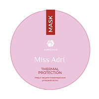 ADRICOCO Маска термозащитная для волос / ADRICOCO Miss Adri Thermal protection 200 мл, фото 2