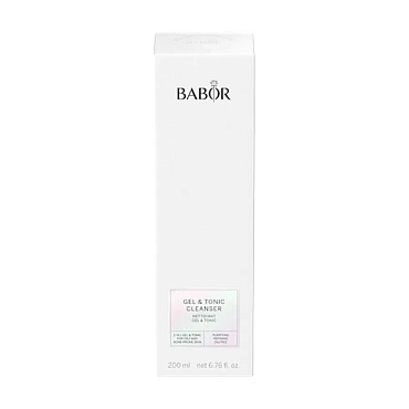 BABOR Гель-тоник очищающий для лица / Gel & Tonic Cleanser 200 мл