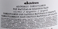 DAVINES SPA Кондиционер оттеночный для натуральных и окрашенных волос Алхимик, серебряный / ALCHEMIC 250 мл, фото 4