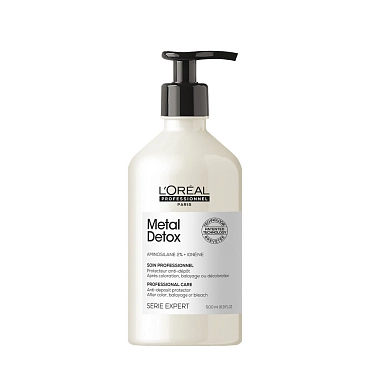 L'OREAL PROFESSIONNEL Шампунь для нейтрализации металла и защиты окрашенных волос / Metal Detox 500 мл