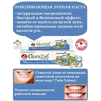 TWIN LOTUS Паста зубная растительная Свежесть всегда / Dok Bua Ku Herbal Toothpaste Everfresh 100 гр, фото 3