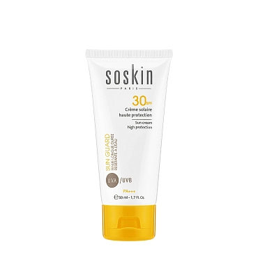 SOSKIN Крем солнцезащитный SPF 30 / Sun cream high protection 50 мл