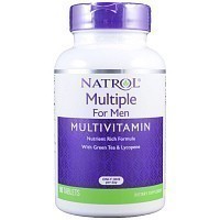 Добавка биологически активная к пище Мультивитамины для мужчин / Multiple for Men Multivitamin 90 таблеток, NATROL