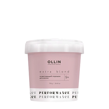 OLLIN PROFESSIONAL Порошок осветляющий для волос 9+ / Extra Blond Performance 750 гр