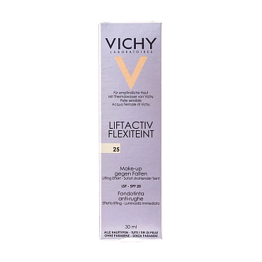 VICHY Крем тональный с эффектом лифтинга, тон № 25 / Liftactiv Flexilift Teint 30 мл