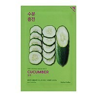 Маска тканевая успокаивающая Пьюр Эссенс, огурец / Pure Essence Mask Sheet Cucumber 20 мл, HOLIKA HOLIKA