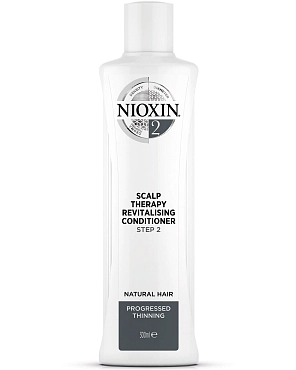 NIOXIN Кондиционер увлажняющий для тонких натуральных, заметно редеющих волос, Система 2, 300 мл