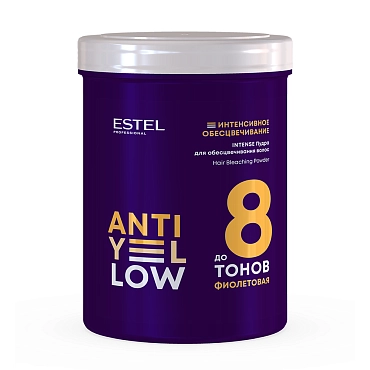 ESTEL PROFESSIONAL Пудра для обесцвечивания волос / ANTI-YELLOW INTENSE 500 г