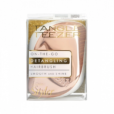 TANGLE TEEZER Расческа для волос / Compact Styler Rose Gold Luxe