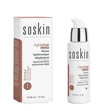 SOSKIN Сыворотка гиалуроновая высокомолекулярная / R+ Hyaluronic fill-in concentrate 2MW 30 мл