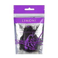 LIMONI Спонж для макияжа фиолетовый / Makeup Sponge Black Purple, фото 7