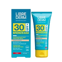 LIBREDERM Крем солнцезащитный тонирующий для лица SPF30 / Bronzeada 50 мл, фото 2