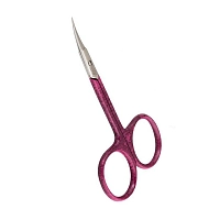 Ножницы для кутикулы пурпурное покрытие, SILVER STAR