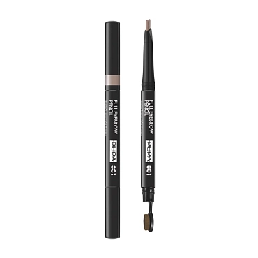 PUPA Карандаш для бровей светлый тон 001 / FULL EYEBROW PENCIL