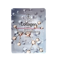 Маска тканевая с коллагеном / Med B 1 Day Collagen Mask Pack 27 мл, MED:B