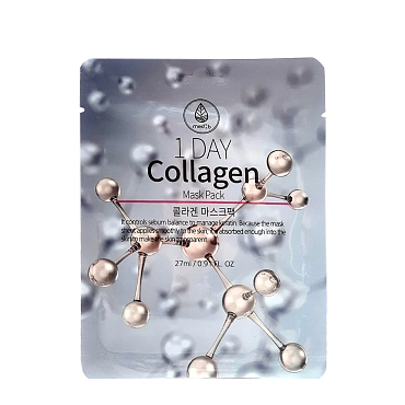 MED:B Маска тканевая с коллагеном / Med B 1 Day Collagen Mask Pack 27 мл