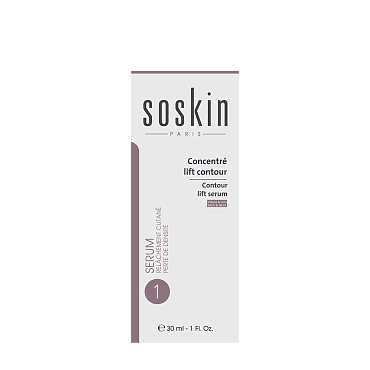 SOSKIN Сыворотка лифтинговая для лица и шеи / A+ Contour lift serum face & neck 30 мл