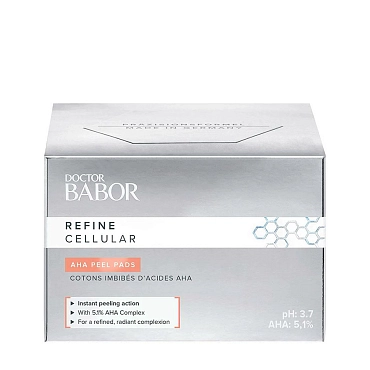 BABOR Пилинг-диски с AHA-кислотами / Refine Cellular Doc AHA Peeling Pads 60 шт