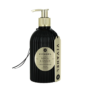 VIVANEL Крем-мыло, нероли и имбирь / Cream Soap Black Neroli & Ginger 350 мл