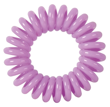 DEWAL BEAUTY Резинки для волос Пружинка, цвет фиолетовый 3 шт