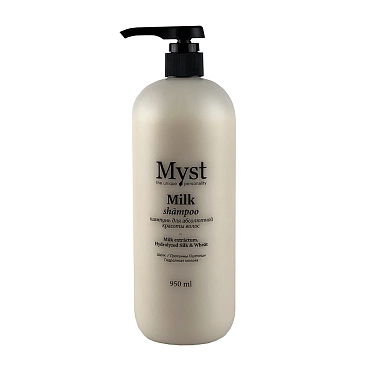 MYST Шампунь для абсолютной красоты волос / Milk Shampoo 950 мл