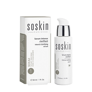 SOSKIN Сыворотка интенсивная осветляющая / W+ Intense Clarifying Serum 30 мл