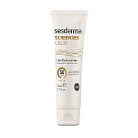 Средство тональное солнцезащитное, светлый тон / SCREENSES COLOR Fluid Sunscreen SPF 50 Light 50 мл, SESDERMA