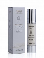 Гель восстанавливающий для лица / SNAILAS Facial gel renewer 50 мл, SESDERMA