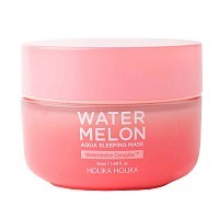 Маска ночная увлажняющая для лица с экстрактом арбуза / Water Melon Aqua Sleeping Mask 50 мл, HOLIKA HOLIKA