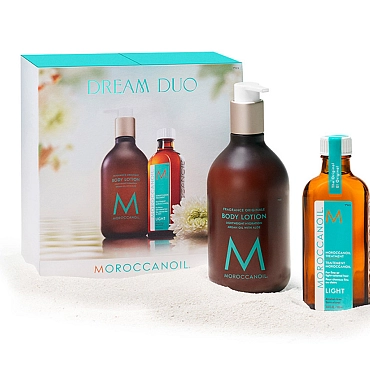 MOROCCANOIL Набор (масло для волос 100 мл + лосьон для тела 360 мл) DREAM DUO LIGHT