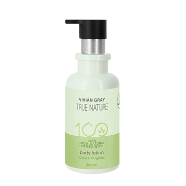 VIVIAN GRAY Лосьон для тела, цитрусовые и бергамот / Vivian Gray True Nature Body Lotion Citrus & Bergamot 300 мл