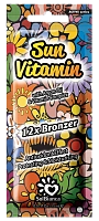 Крем с маслом арганы, витамином Е и бронзаторами для загара в солярии / Sun Vitamin 15 мл, SOLBIANCA