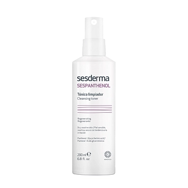 SESDERMA Тоник очищающий восстанавливающий / SESPANTHENOL Cleansing toner 200 мл