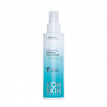 ICON SKIN Тоник обновляющий с AHA-BHA кислотами Совершенное сияние / Re: Balance Perfect Glow Exfoliating Tonic 150 мл