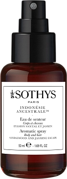SOTHYS Вуаль парфюмированная легкая для тела и волос Индонезия 50 мл