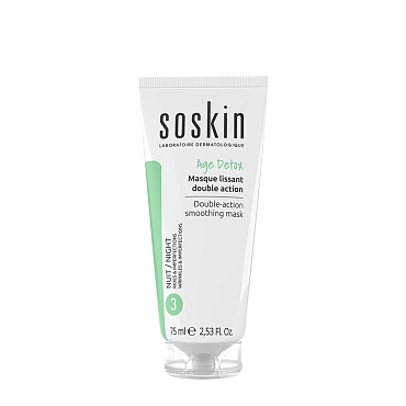 SOSKIN Маска двойного действия / Age Detox Double action smoothing mask 75 мл